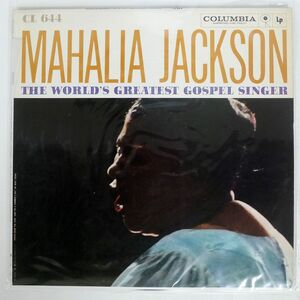 米 MAHALIA JACKSON/WORLD’S GREATEST GOSPEL SINGER/COLUMBIA CL644 LP