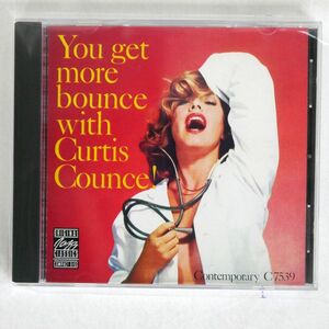 CURTIS COUNCE/YOU GET MORE BOUNCE WITH/ORIGINAL JAZZ CLASSICS OJCCD-159-2 CD □