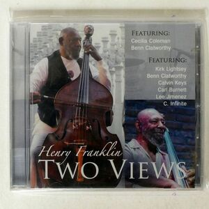 未開封 HENRY FRANKLIN/TWO VIEWS/SP SP1025 CD □