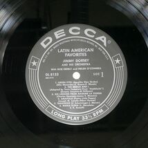 JIMMY DORSEY AND HIS ORCHESTRA/LATIN AMERICAN FAVORITES.../DECCA DL8153 LP_画像2