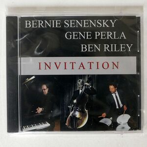 未開封 BERNIE SENENSKY, GENE PERLA, BEN RILEY/INVITATION/PM PMR033 CD □