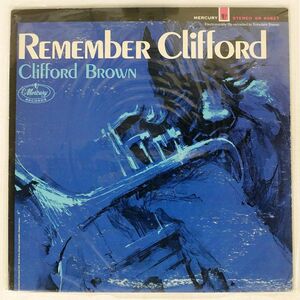 米 CLIFFORD BROWN/REMEMBER/MERCURY SR60827 LP
