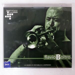 デジパック FLAVIO BOLTRO/LIVE 2009/CASA DEL JAZZ NONE CD □