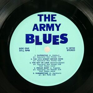 米 ARMY BLUES JAZZ ENSEMBLE/ARMY BLUES/NOT ON LABEL S19722 LPの画像2