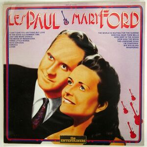 LES PAUL & MARY FORD/SAME/THE ENTERTAINERS ENTLP13014 LP