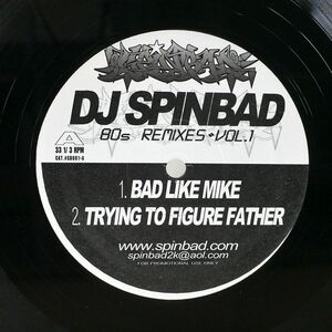 米 プロモ DJ SPINBAD/80S REMIXES VOL 1/NONE SB001 12