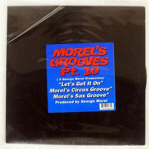 GEORGE MOREL/MOREL’S GROOVES PT. 10/STRICTLY RHYTHM SR12438 12