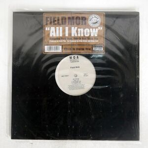 FIELD MOB/ALL I KNOW SICK OF BEING LONELY (JAZZE PHA REMIX) CUT LOOSE/MCA 0881139501 12