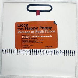 LICCA WITH HAPPY PAPPY/PERHAPS OR REALLY? LICCA/ICR-MUSICA ICRAN04 12