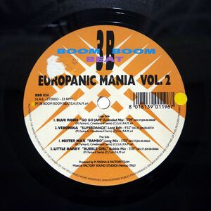 VARIOUS/EUROPANIC MANIA VOL. 2/BOOM BOOM BEAT BBB024 12