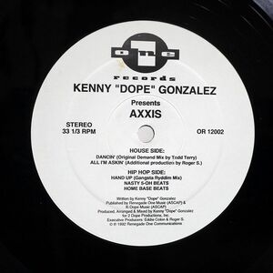 KENNY "DOPE" GONZALEZ PRESENTS AXXIS/DANCIN’/ONE OR 12002 12