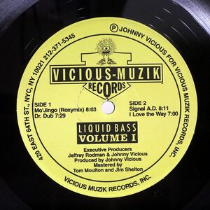 JOHNNY VICIOUS/LIQUID BASS VOLUME 1/VICIOUS MUZIK JV001 12