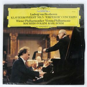 独 BOHM/BEETHOVEN:CONCIERTO PARA PIANO NR. 5 "EMPERADOR"/DG 2531194 LP