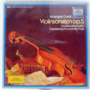 独 EDUARD MELKUS/ARCANGELO CORELLI : VIOLINSONATEN OP.5/ARCHIV 2539330 LP