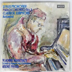 英 ANDRE PREVIN/PROKOFIEV : PIANO CONCERTO NO. 3/DECCA SXL6768 LP