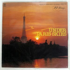 101 STRINGS ORCHESTRA/UNDER PARIS SKIES/TRIO AW 4004 LP