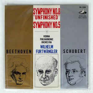赤盤 WILHELM FURTWANGLER/BEETHOVEN : SYMPHONY NO. 8 ("UNFINISHED")/ANGEL HA5100 LP