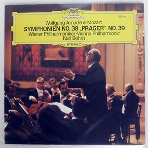 BOHM/MOZART: SYMPHONIEN NO.38 "PRAGER" NO.39/DG MG1225 LP