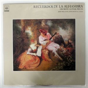 JOHN WILLIAMS/RECUERDOS DE LA ALHAMBRA/CBS SONY FCCA717 LP