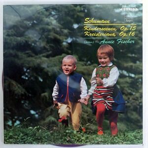 赤盤 FISCHER/SCHUMANN KINDERSCENEN OP.15/ANGEL AA 7368 LP