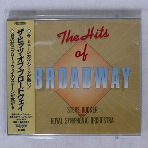 STEVE RUCKER/HIT OF BROADWAY/SOUND DESIGN P30S20026 CD □