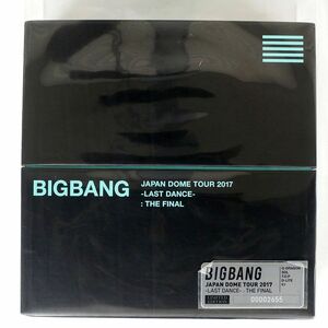 BIGBANG/JAPAN DOME TOUR 2017 -LAST DANCE- : THE FINAL/AVEX AVB1-58379~45 B~C DVD