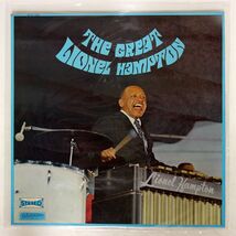 仏 LIONEL HAMPTON AND HIS SEXTETTE/GREAT LIONEL HAMPTON/MUSIDISC 30CV1064 LP_画像1