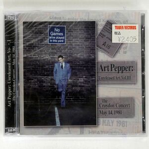 未開封 PEPPER,ART/VOL. 3-UNRELEASED ART/CD BABY APM08001 CD