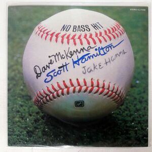 DAVE MCKENNA,SCOTT HAMILTON,JAKE HANNA/NO BASS HIT/CONCORD JAZZ ICJ70190 LP