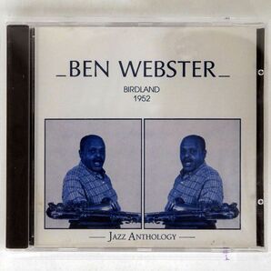 BEN WEBSTER/BIRDLAND 1952/JAZZ ANTHOLOGY 550242 CD □の画像1