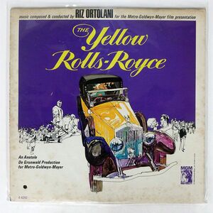 米 RIZ ORTOLANI/YELLOW ROLLS-ROYCE/MGM E4292 LP