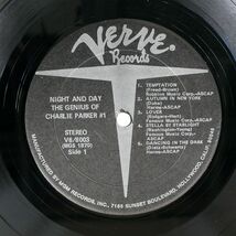 米 CHARLIE PARKER AND HIS ORCHESTRA/NIGHT AND DAY/VERVE V68003 LP_画像2