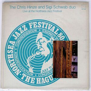 CHRIS HINZE AND SIGI SCHWAB DUO/LIVE AT THE NORTH SEA JAZZ FESTIVAL/KEYTONE KYT705 LP