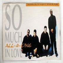 英 ALL-4-ONE/SO MUCH IN LOVE/ATLANTIC A7216 7 □_画像1