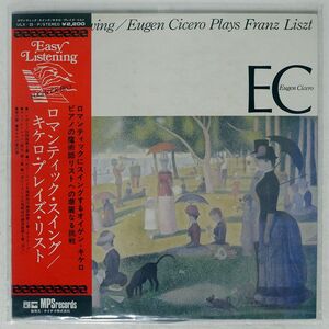 帯付き EUGEN CICERO/ROMANTIC SWING - PLAYS FRANZ LISZT/MPS ULX35P LP