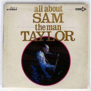 SAM TAYLOR/ALL ABOUT SAM THE MAN TAYLOR/DECCA DLS17 LP