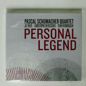 デジパック 未開封 PASCAL SCHUMACHER QUARTET/PERSONAL LEGEND/IGLOO SOWAREX IGL 187 CD □