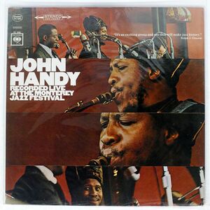 米 ORIGINAL JOHN HANDY/RECORDED LIVE AT THE MONTEREY JAZZ FESTIVAL/COLUMBIA CS9262 LP