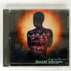 GERALD ALBRIGHT/GIVING MYSELF TO YOU/ATLANTIC JAZZ 7567-82829-2 CD □