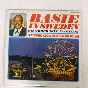 COUNT BASIE/BASIE IN SWEDEN/ROULETTE YW7844RO LP