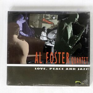 デジパック 未開封 AL FOSTER QUARTET/LOVE, PEACE AND JAZZ!/JAZZ EYES JAZZEYES004 CD □