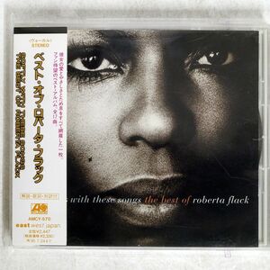 ROBERTA FLACK/SOFTLY WITH THESE SONGS/ATLANTIC AMCY570 CD □