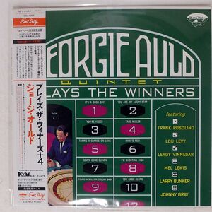 帯付き GEORGIE AULD QUINTET/PLAYS THE WINNERS/EMARCY 195J10101 LP