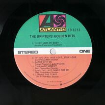 米 DRIFTERS/GOLDEN HITS/ATLANTIC SD8153 LP_画像2