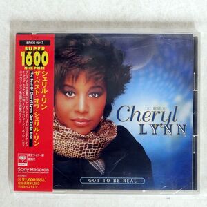 CHERYL LYNN/BEST OF : GOT TO BE REAL/SONY SRCS9247 CD □