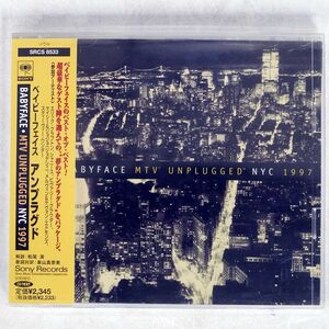 BABYFACE/MTV UNPLUGGED NYC 1997/SONY SRCS8533 CD □