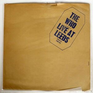 英 THE WHO/LIVE AT LEEDS/TRACK RECORD 2406001 LP