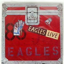 米 EAGLES/EAGLES LIVE/ASYLUM BB705 LP_画像1