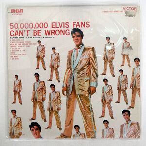 米 ELVIS PRESLEY/50,000,000 ELVIS FANS CAN’T BE WRONG (ELVIS’ GOLD RECORDS, VOL. 2)/RCA VICTOR LSP2075 LP