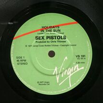 英 SEX PISTOLS/HOLIDAYS IN THE SUN/VIRGIN VS191 7 □_画像1